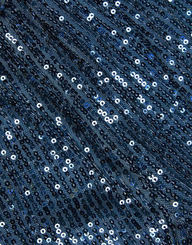 Sequin Trousers, Teal (TEAL), large