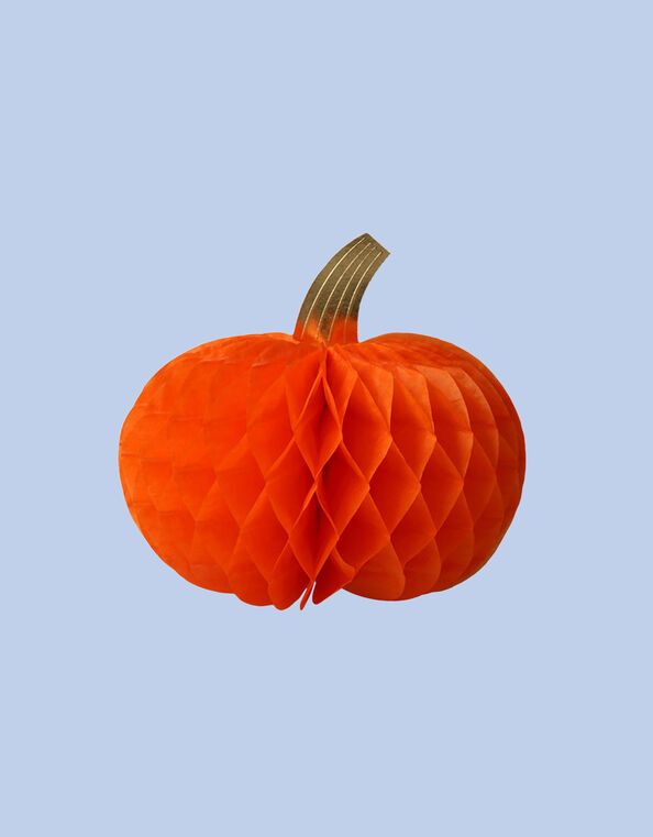 Meri Meri Honeycomb Pumpkin Decorations 10 Pack, , large