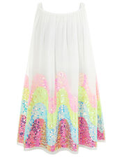 Sophia Rainbow Sequin Dress, Multi (MULTI), large