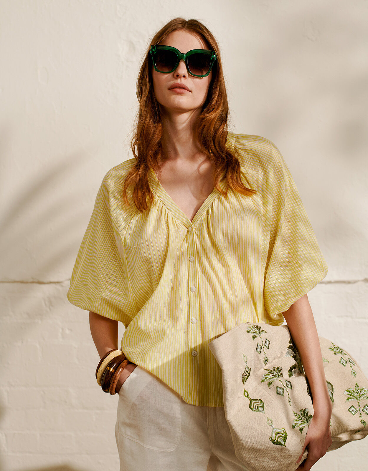 Yellow summer hot sale tops uk