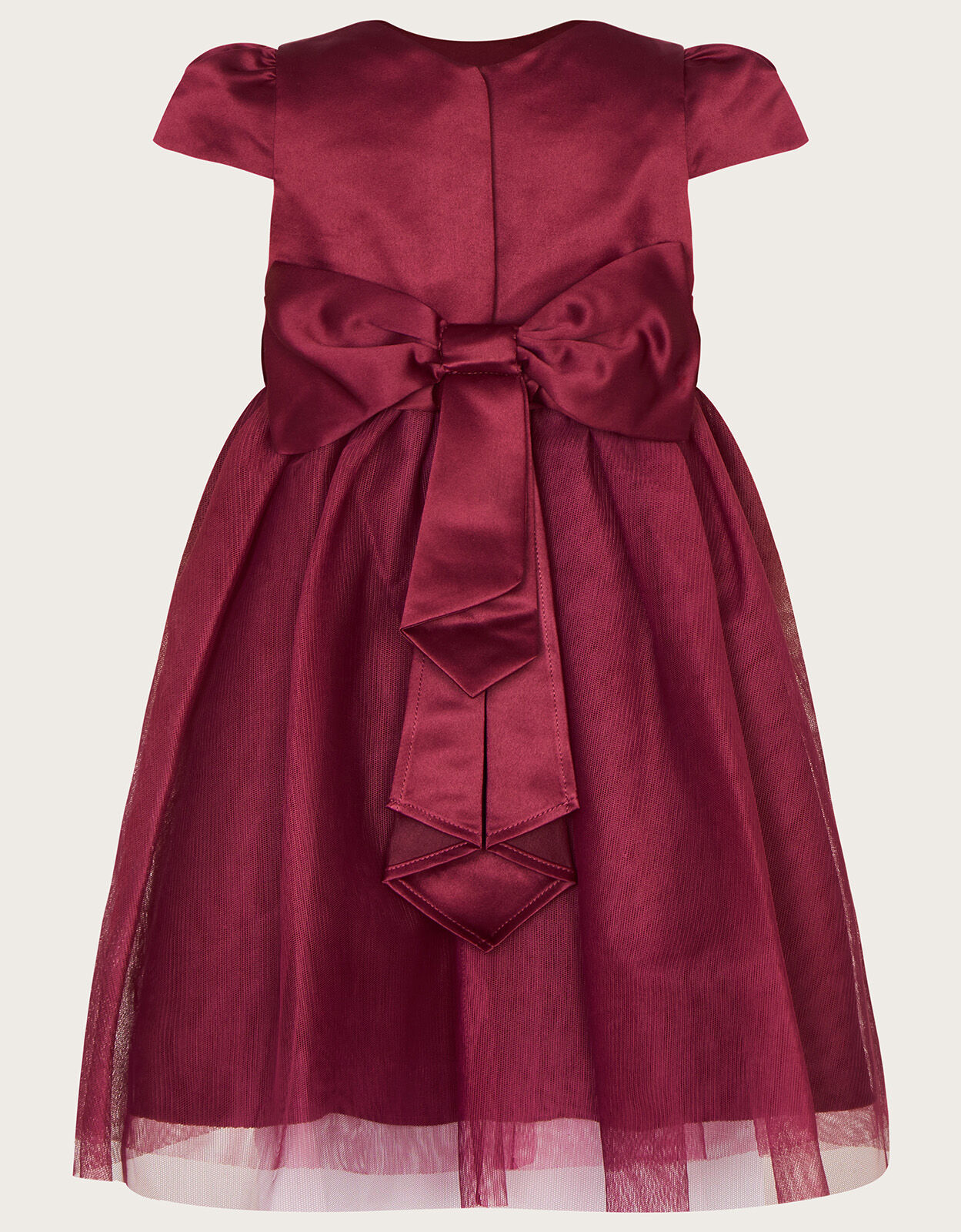 Little girl hotsell burgundy dress