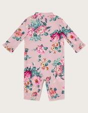 Baby Floral UPF50 Swimsuit, Pink (PINK), large