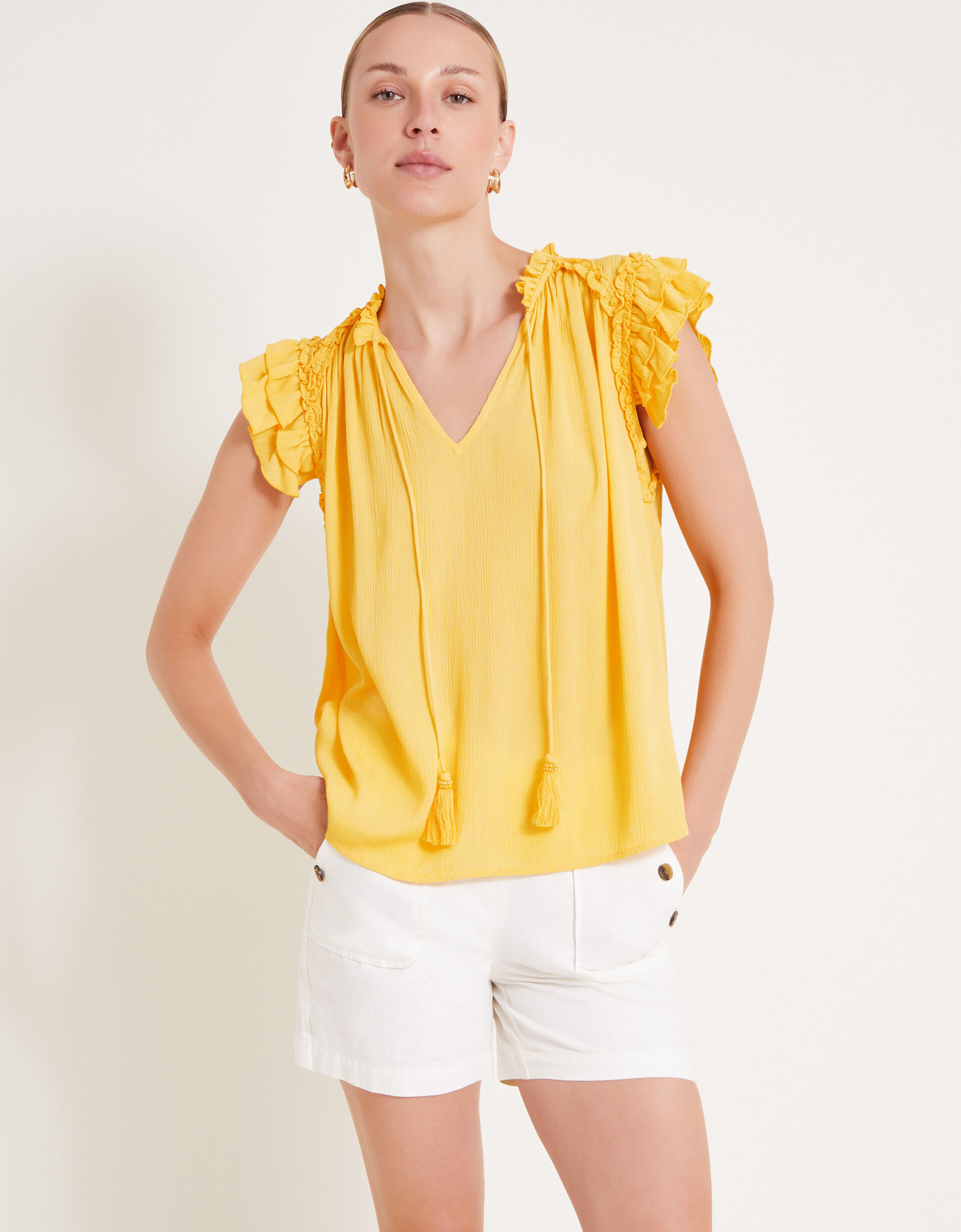 monsoon yellow top