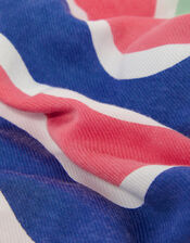 Chevron Print Midweight Scarf , , large