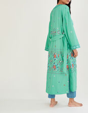 Sylvia Embroidered Kimono, Green (MINT), large