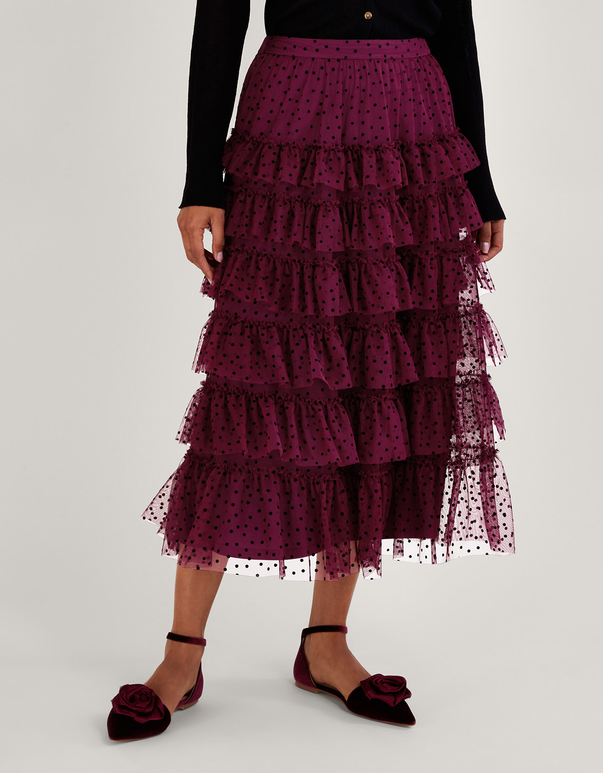 Dovicky Skirt (Red)