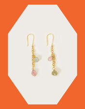 Pippa Small Masoom Double Drop Earrings , , large