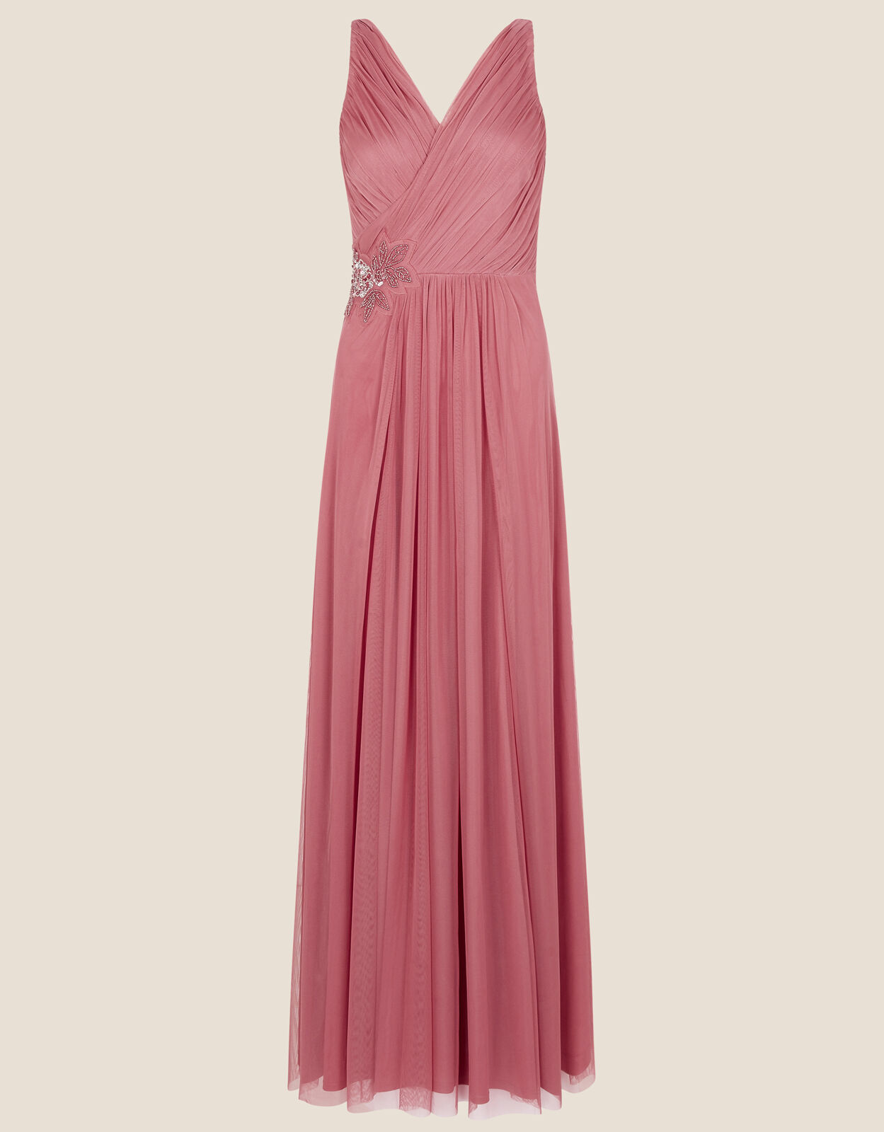 Monsoon truth maxi dress pink top