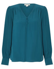 Tiffany Blouse, Teal (TEAL), large