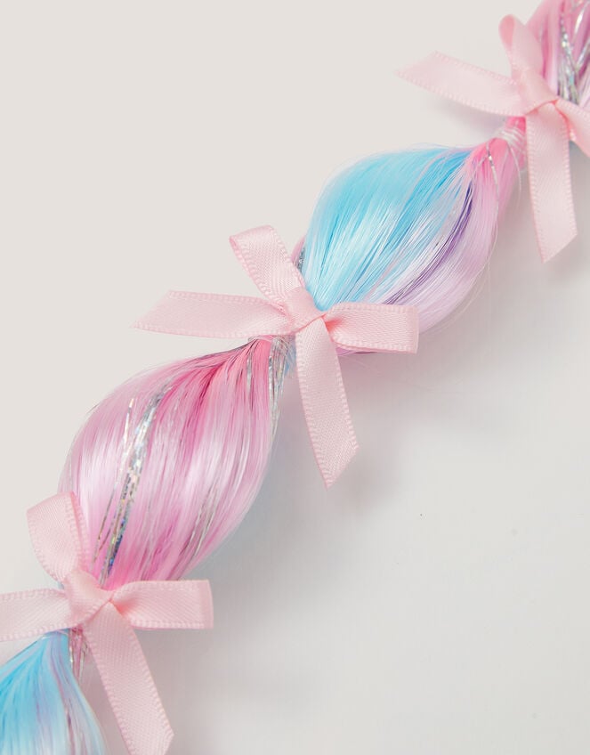 Bubble Braid Fake Hair Band, , large