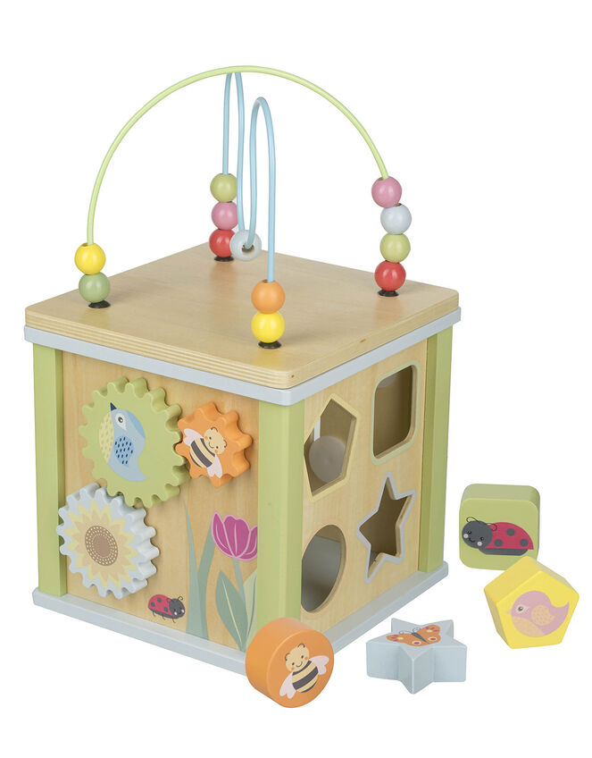Orange Tree Toys Spring Garden Activity Cube, , large