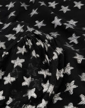 Fabienne Chapot Metallic Star Print Maxi Dress, Black (BLACK), large