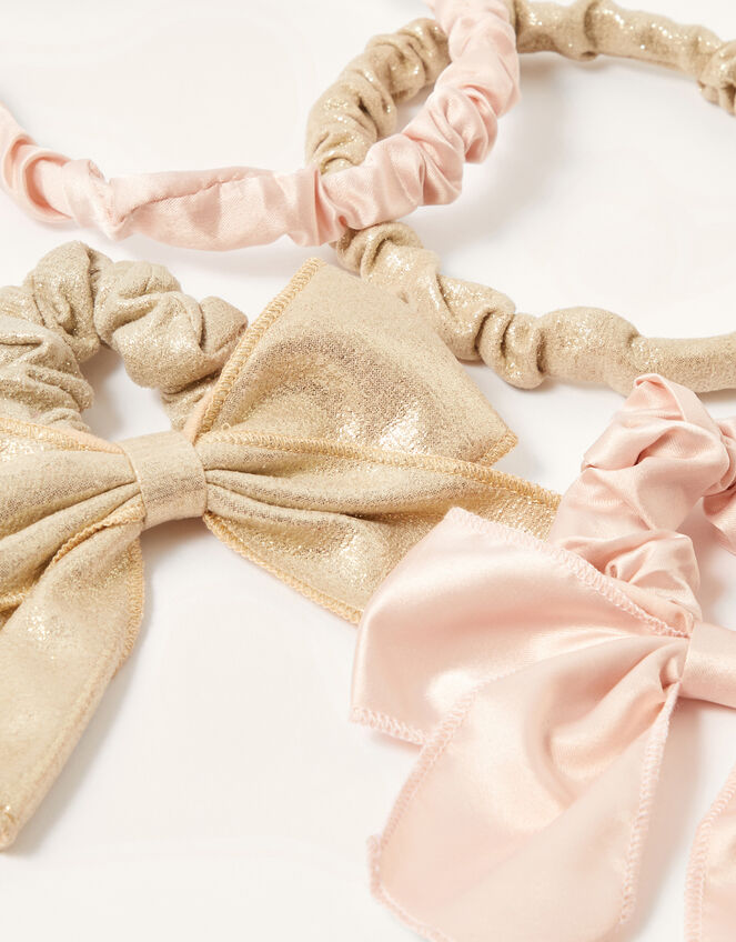 Ruched Headband and Scrunchie Set, , large