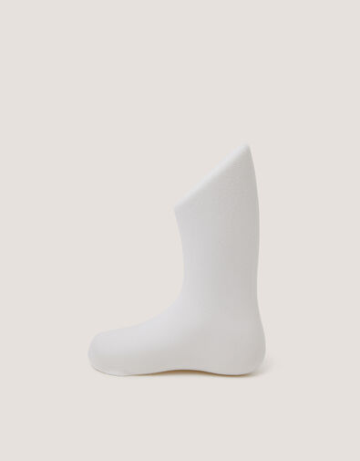 2-Pack Baby 40 Denier Plain Tights, White (WHITE), large