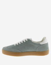 Victoria Berlin Suede Trainers, Green (JADE), large