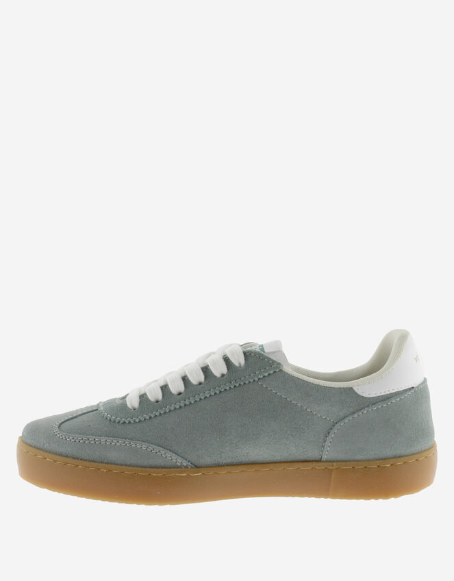 Victoria Berlin Suede Trainers, Green (JADE), large