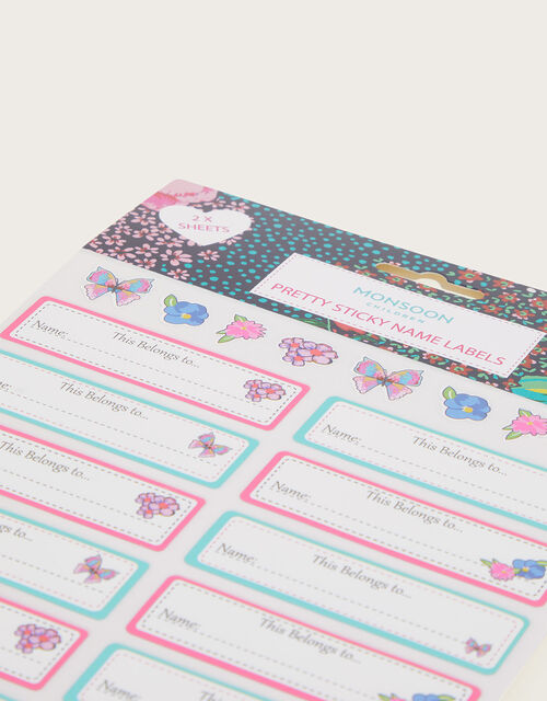 Pretty Sticky Name Labels, , large