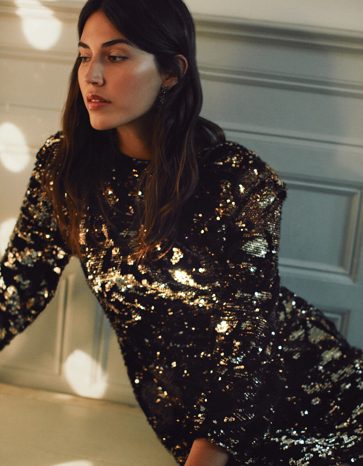 Monsoon sparkle dress outlet