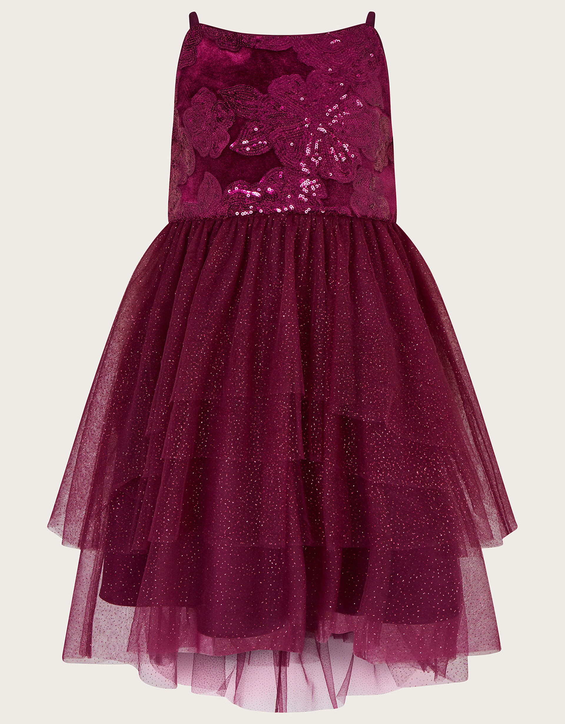 Softest Touch Velvet Tiered Dress