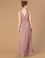 Freya Spot Print Maxi Dress, Pink (PINK), large