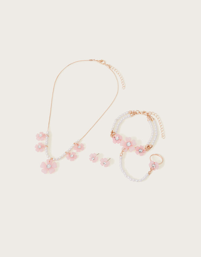 Flower Trellis Jewellery Set, , large