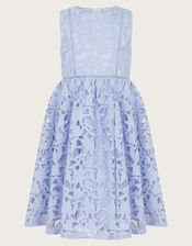 Kimberley Cutwork Lace Dress, Blue (BLUE), large