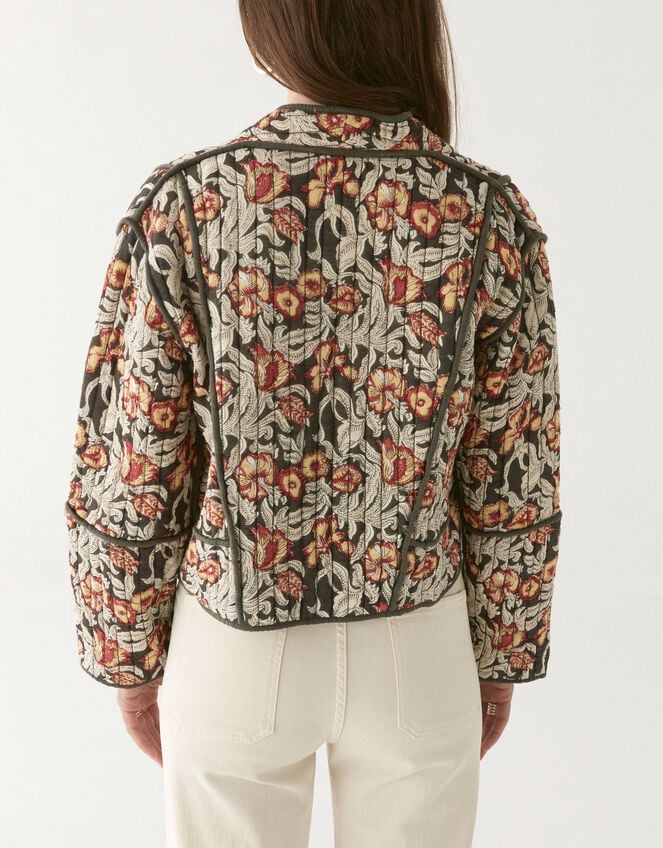 Maison Hotel Tadeo Floral Quilted Jacket, Multi (MULTI), large