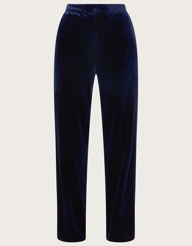 Meredith Trousers in Recycled Polyester Blue