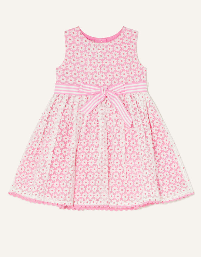 Baby Daisy Layered Dress , Pink (PINK), large