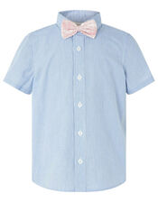 Martin Shirt, Trousers and Bow Tie Set, Blue (NAVY), large
