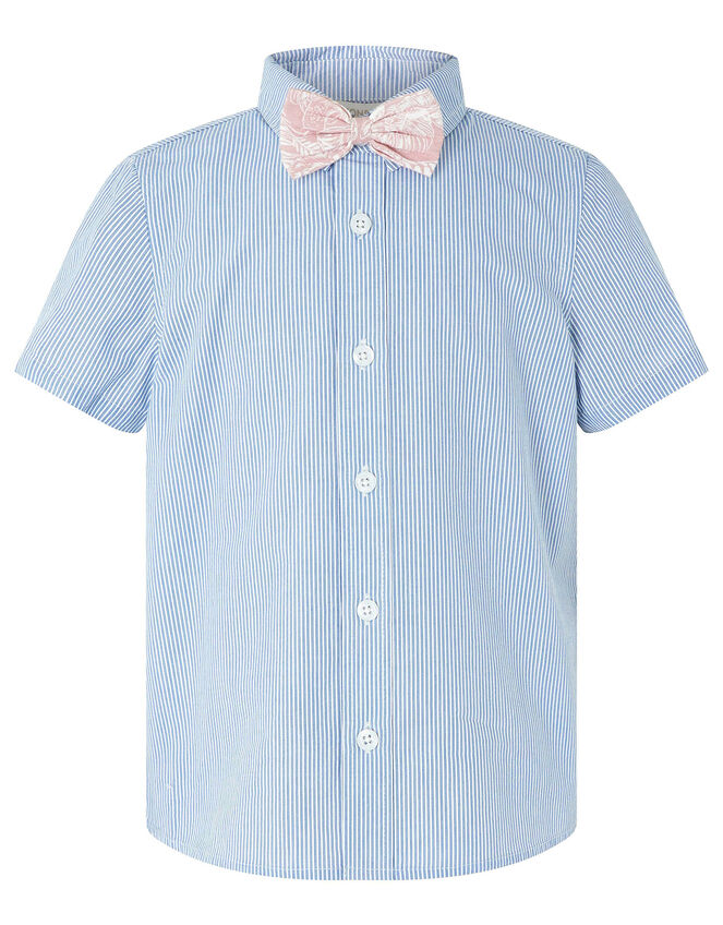 Martin Shirt, Trousers and Bow Tie Set, Blue (NAVY), large