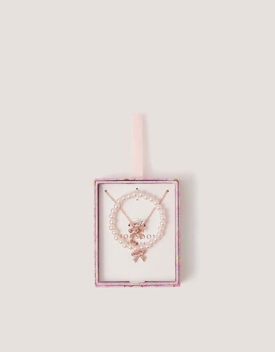 Jewel Bow Jewellery Gift Set, , large