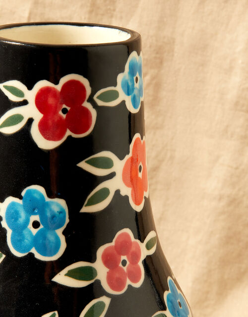 Floral Painted Vase, , large