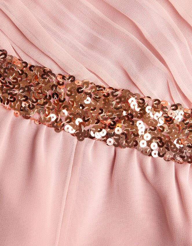 Abigail One-Shoulder Jumpsuit, Pink (PINK), large