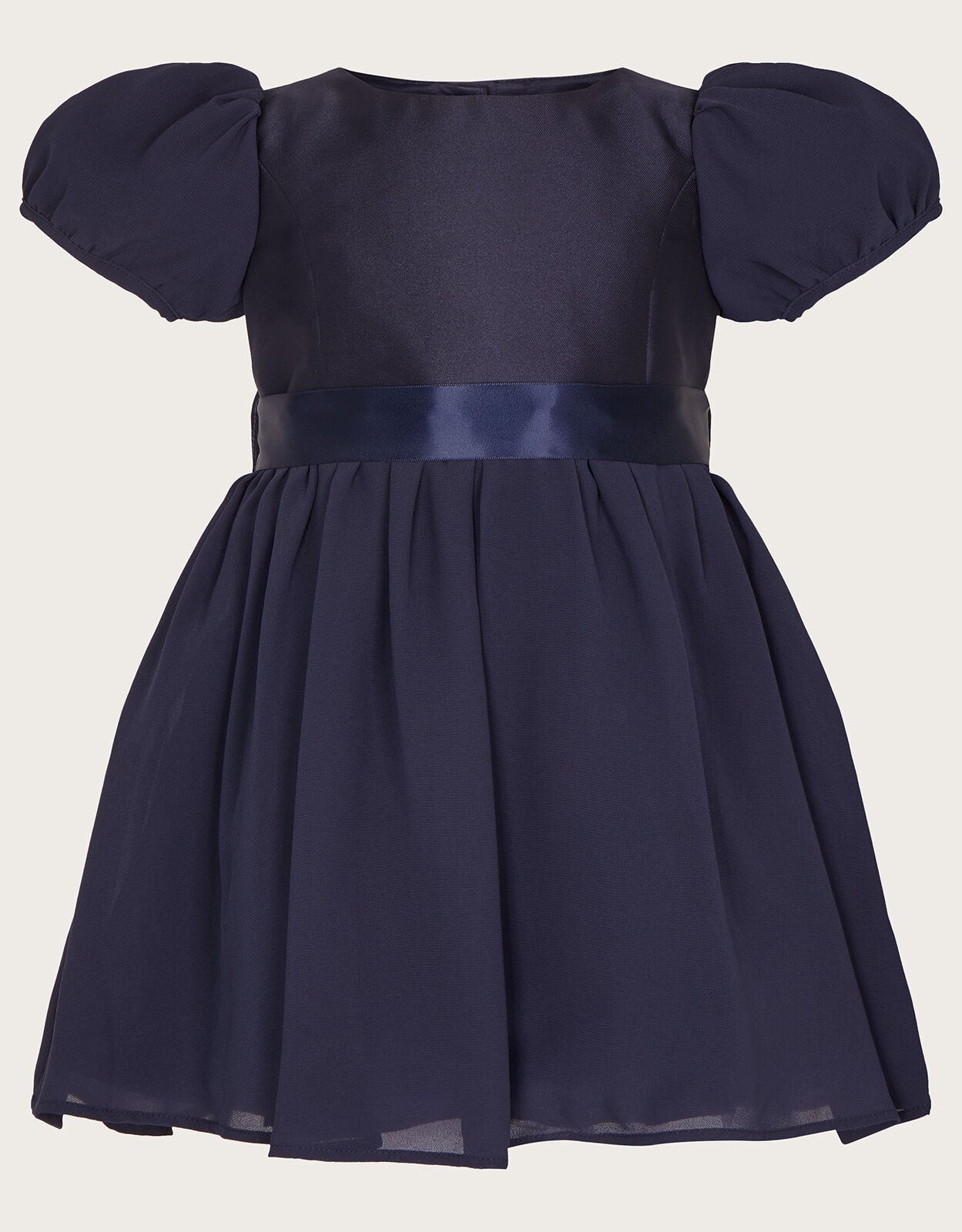 Childrens navy bridesmaid dresses top