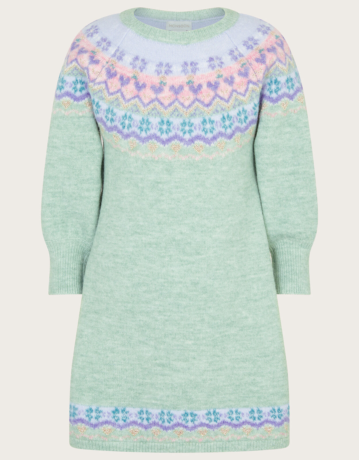 Fair isle sweater dress sale