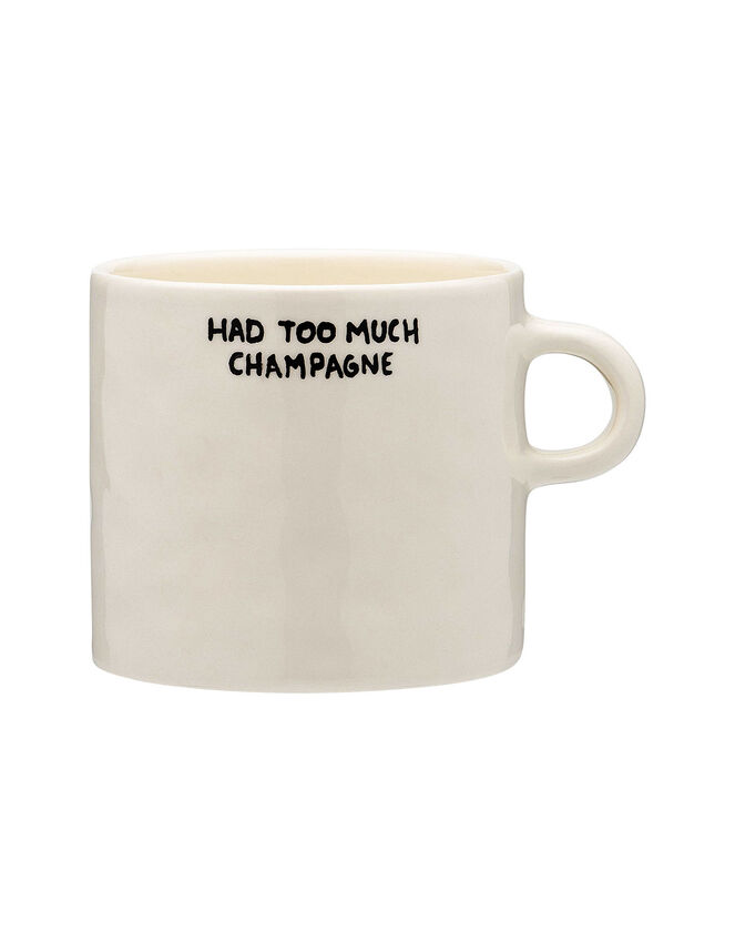 Anna + Nina Too Much Champagne Mug, , large