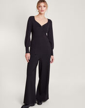 Bodice Detail Jumper, Black (BLACK), large