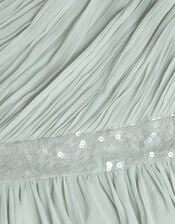 Abigail One-Shoulder Prom Dress, Green (SAGE), large