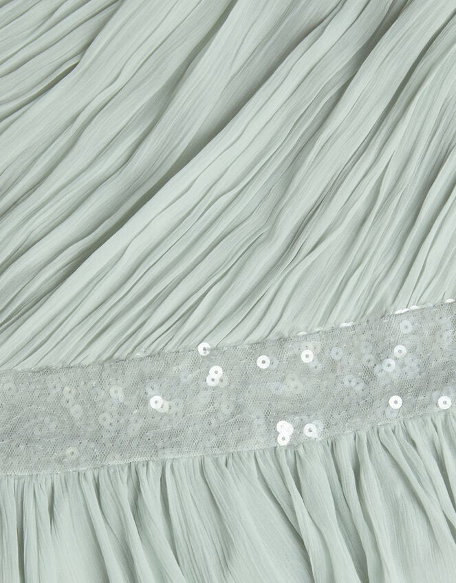 Abigail One-Shoulder Prom Dress, Green (SAGE), large