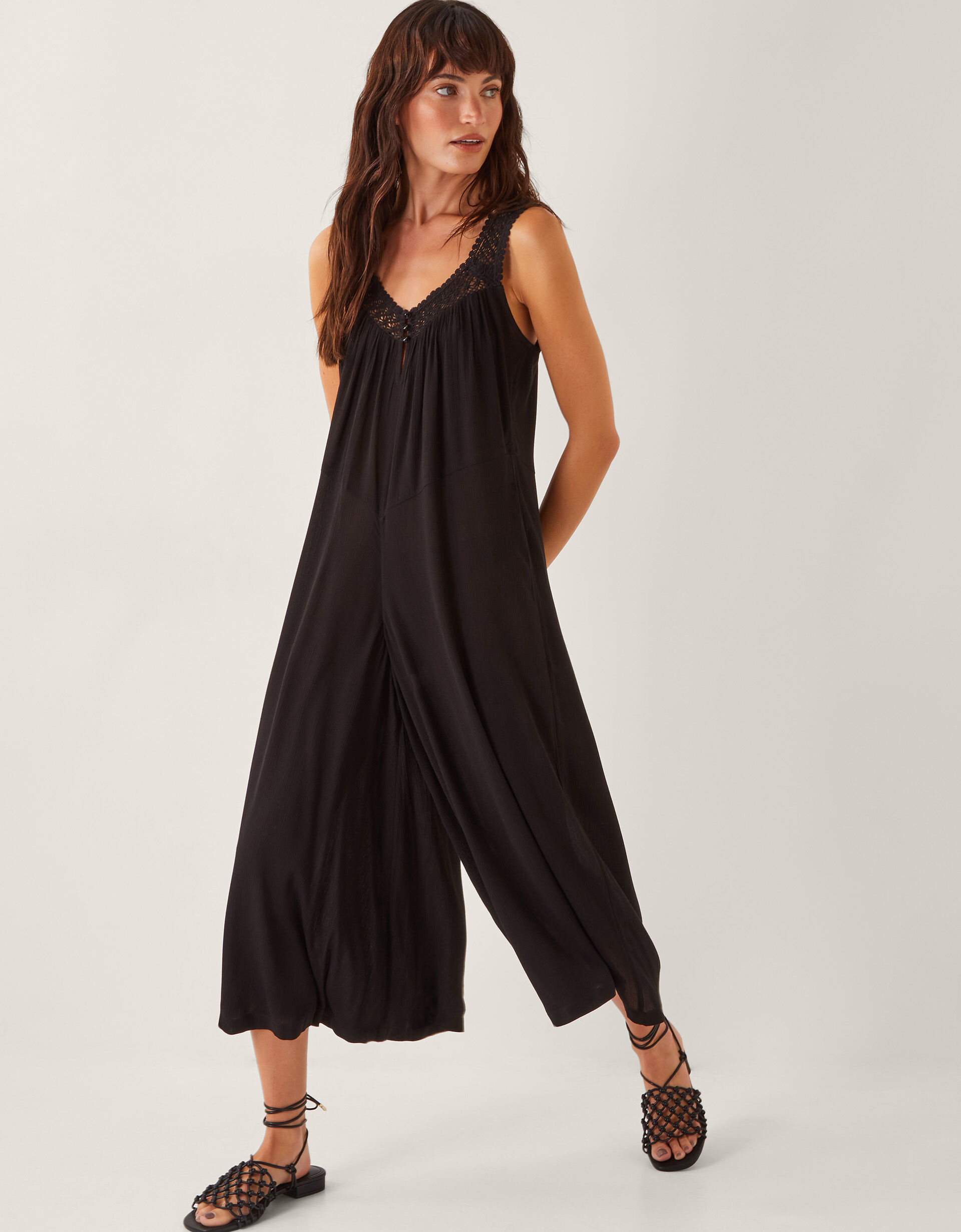 Dorchasy Jumpsuits Cullotes (Black)
