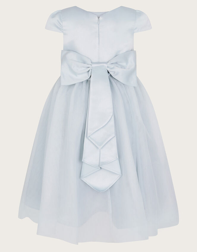 Tulle Bridesmaid Dress, Blue (PALE BLUE), large