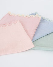 Meri Meri 4-Pack Pastel Cotton Napkins, , large