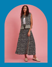 Maison Hotel Eeva Maxi Skirt, Black (BLACK), large
