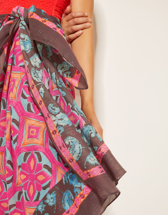 Tile Print Sarong, , large