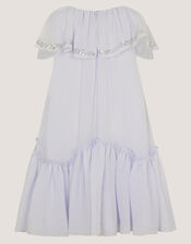 Elena Sequin Swing Party Dress, Blue (PALE BLUE), large