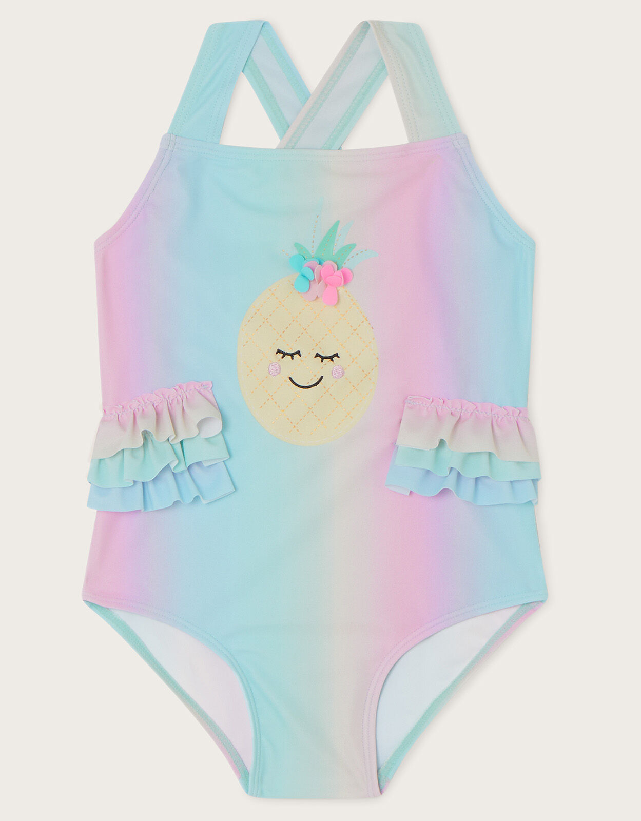Baby Novelty Pineapple Swimsuit Multi