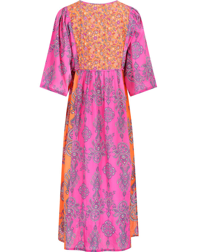 East Rian Print Kaftan, Pink (PINK), large