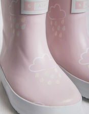 Grass and Air Colour-Revealing Wellies, Pink (PINK), large