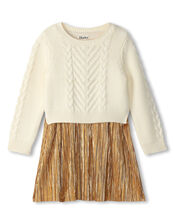 Hatley Knit 2-in-1 Dress, Ivory (IVORY), large